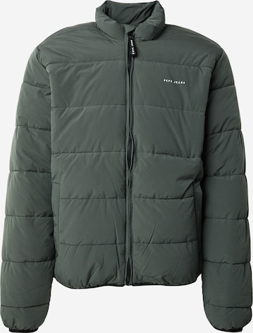 Veste mi-saison Pepe Jeans en vert : devant