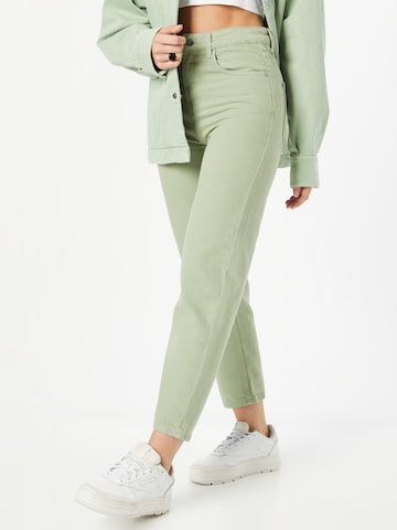 UNITED COLORS OF BENETTON Tapered Jeans in Groen: voorkant