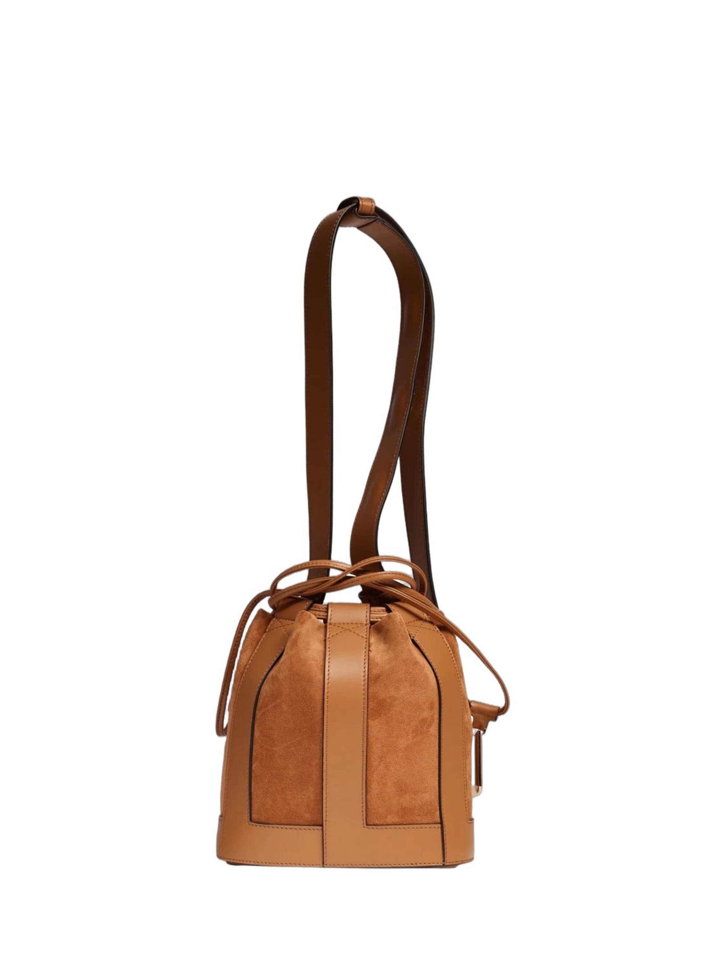 Borsa a spalla 'Lancel Sacs Seau S Femme Elles Camel' di Lancel in marrone