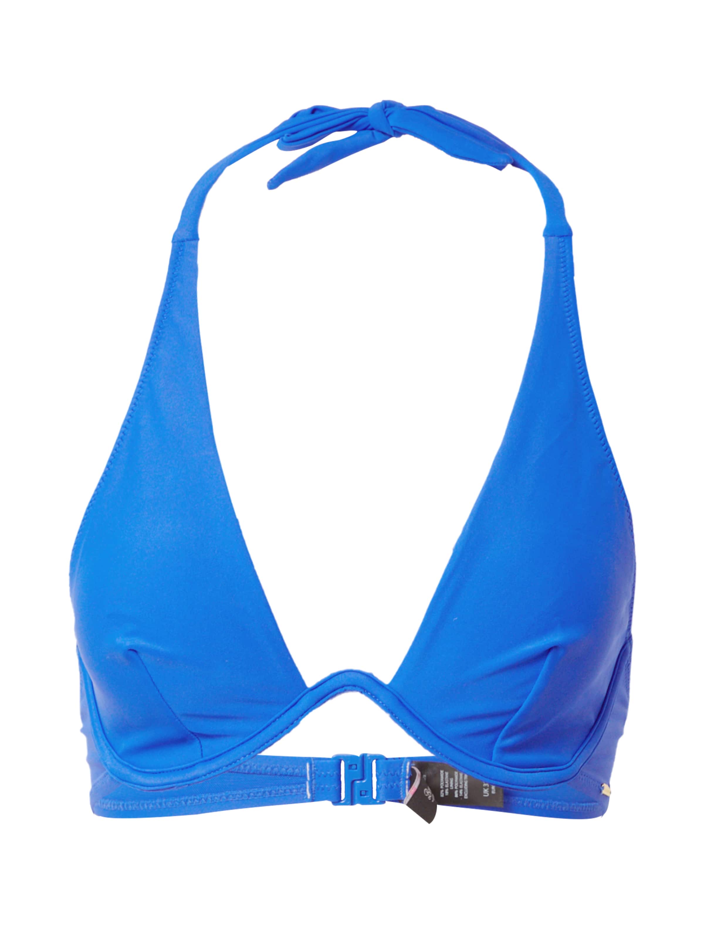 Boux Avenue - Triángulo Top de bikini 'IBIZA' en azul: frente