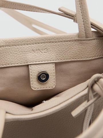 MANGO Handväska 'GRACIA' i beige