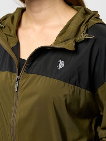 U.S. POLO ASSN. Jacke 'Idun' in Grün