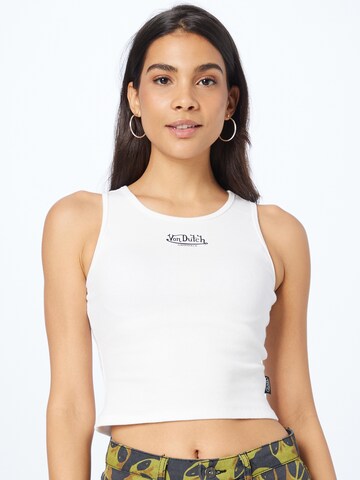 Haut 'Sydney' Von Dutch Originals en blanc : devant