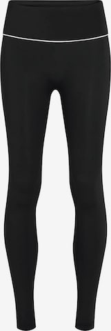 Karl Lagerfeld Regular Leggingsit 'Athleisure' värissä musta: etupuoli
