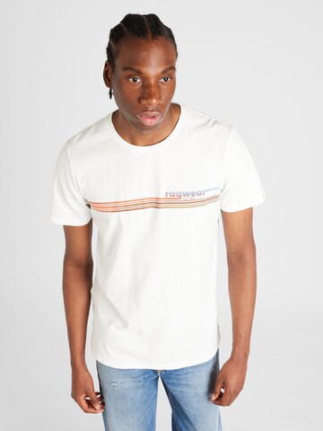 Ragwear - Camiseta 'HAKE' en blanco: frente