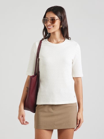 s.Oliver BLACK LABEL T-shirt i beige: framsida