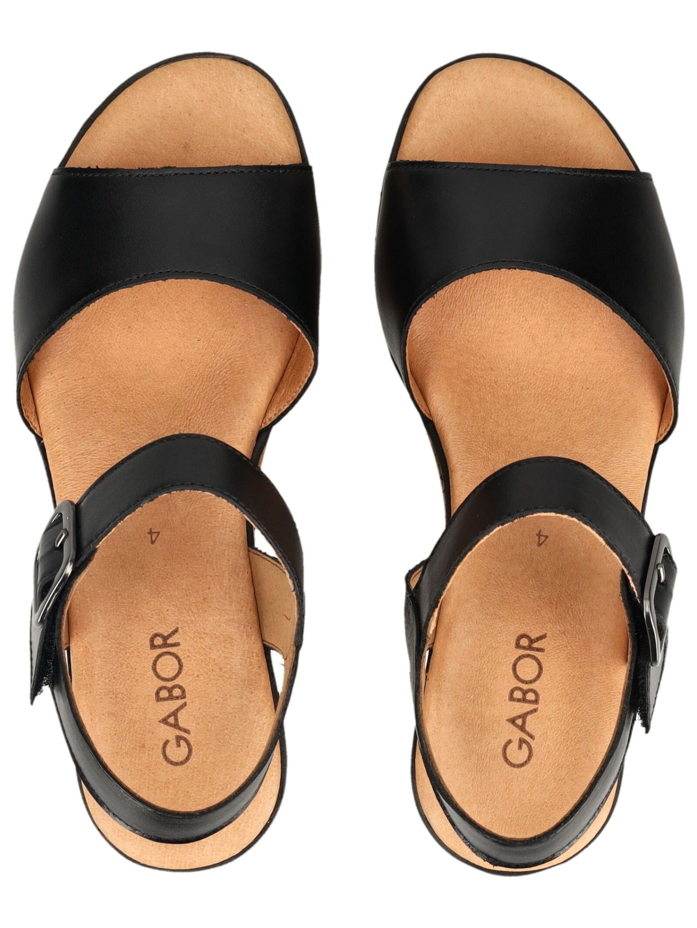 GABOR Sandaal in Zwart