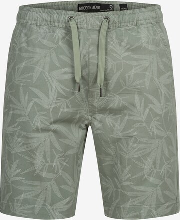 Regular Pantalon 'Kelowna' INDICODE JEANS en vert : devant
