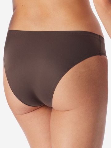 Slip ' Invisible Soft ' SCHIESSER en marron