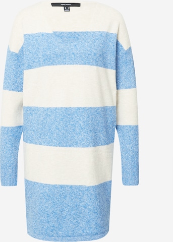 Robes en maille 'DOFFY' VERO MODA en bleu : devant