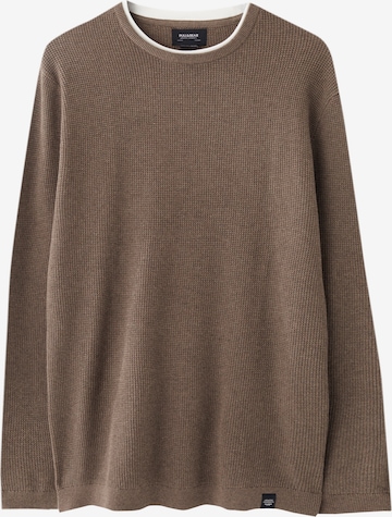 Pull&Bear Sweater in Brown: front
