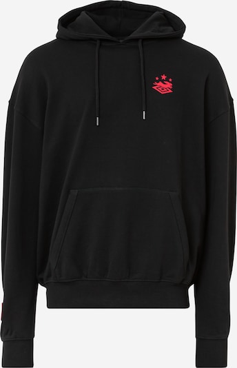 Pacemaker Sweatshirt em granadina / preto, Vista do produto