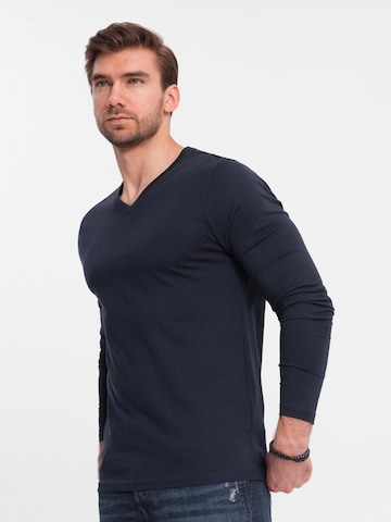 Ombre Shirt in Blue: front