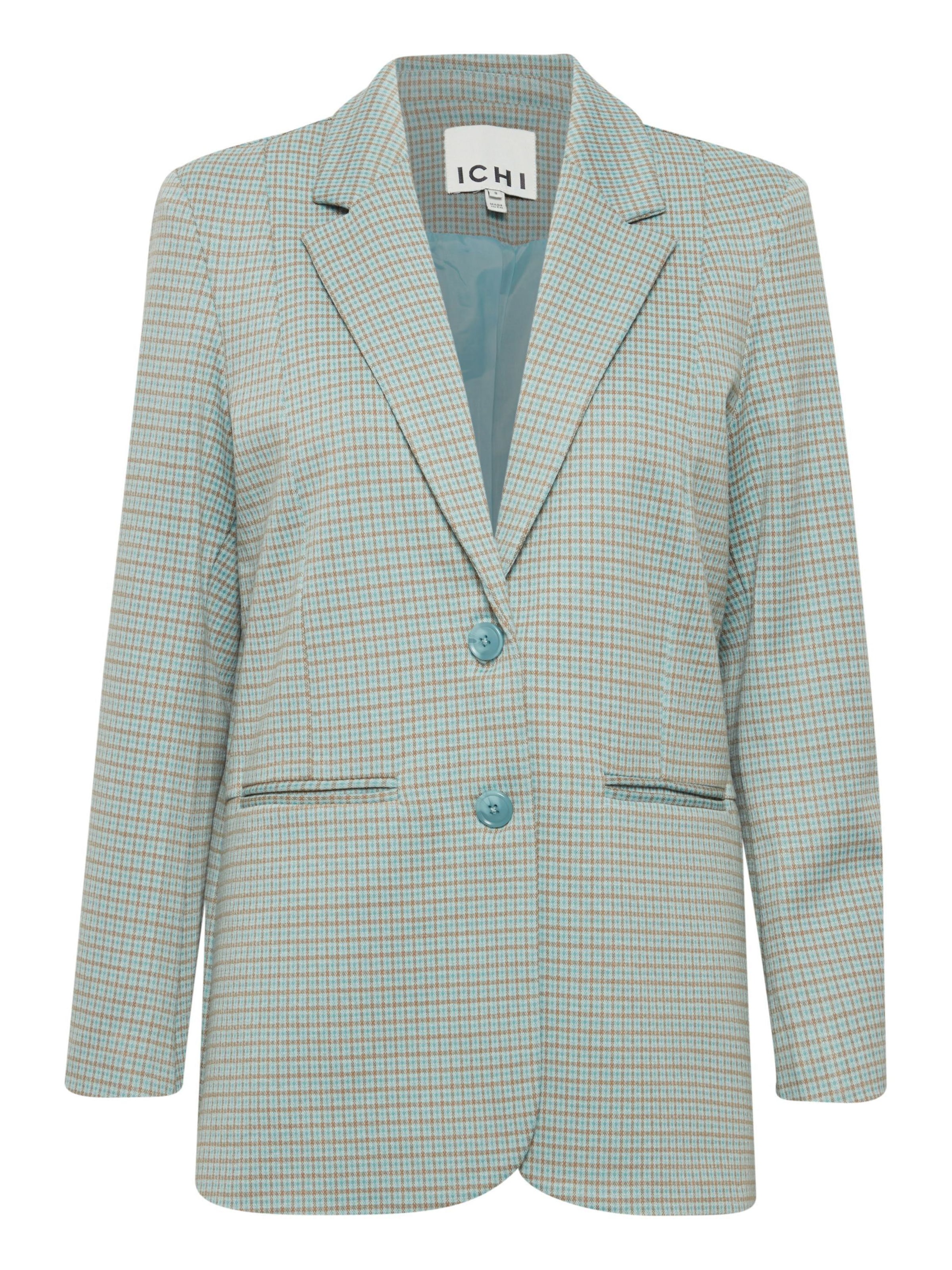 ICHI Blazers 'Kate' in Groen: voorkant