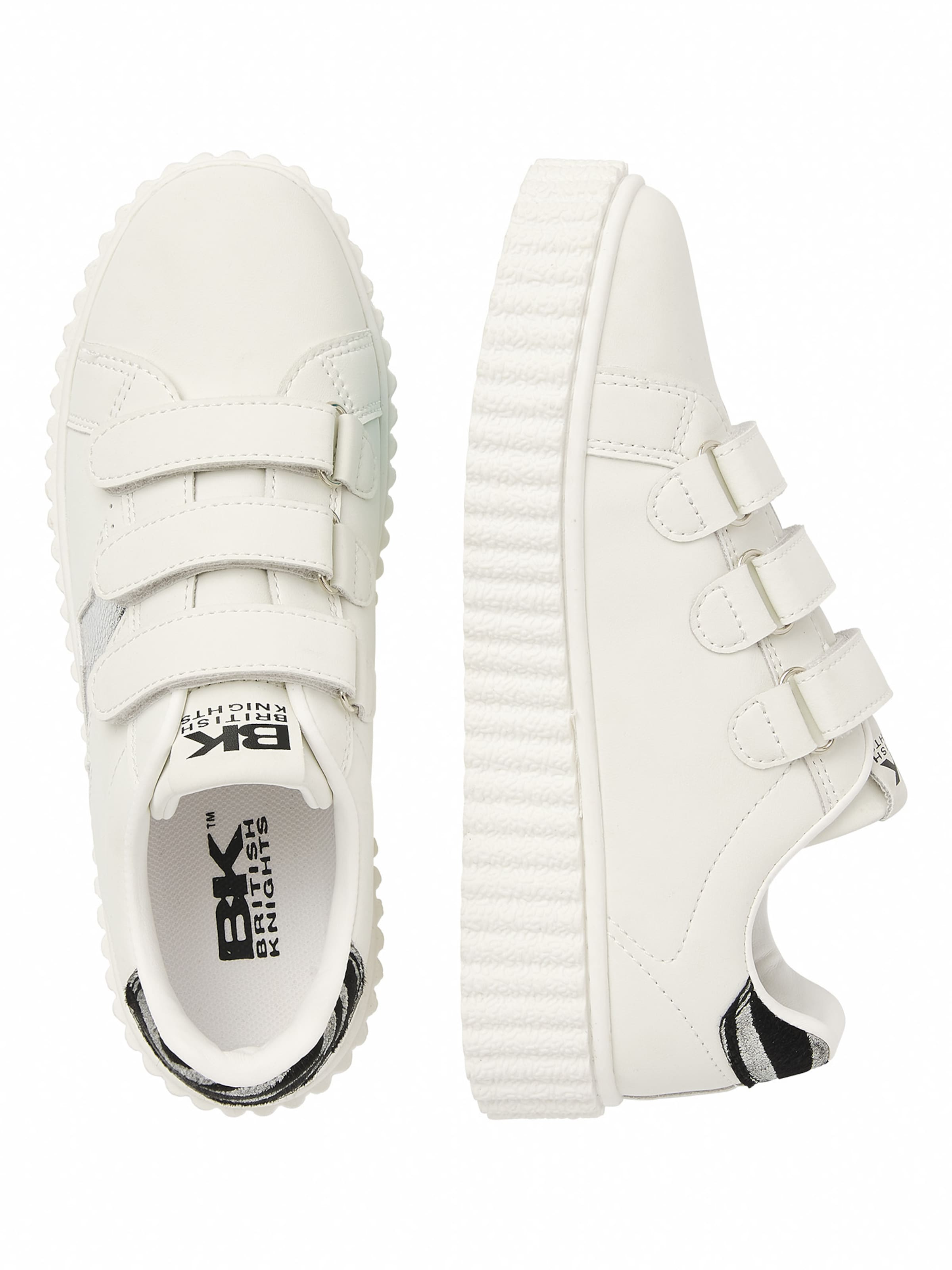 BRITISH KNIGHTS - Zapatillas deportivas bajas 'BLISS VELCRO ' en blanco