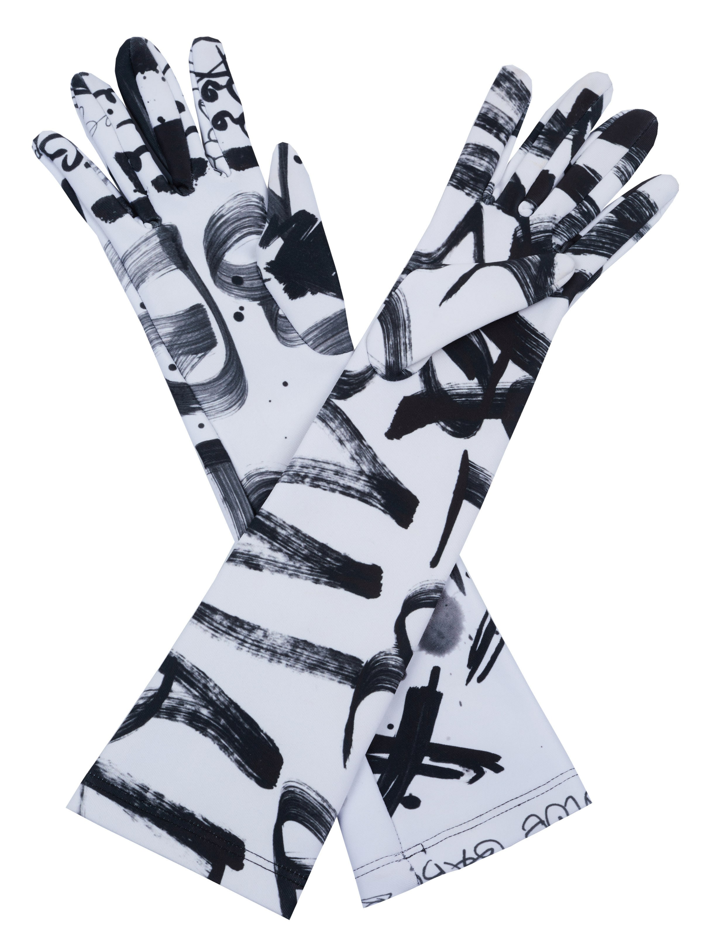 DOLCE & GABBANA Vingerhandschoenen in Wit