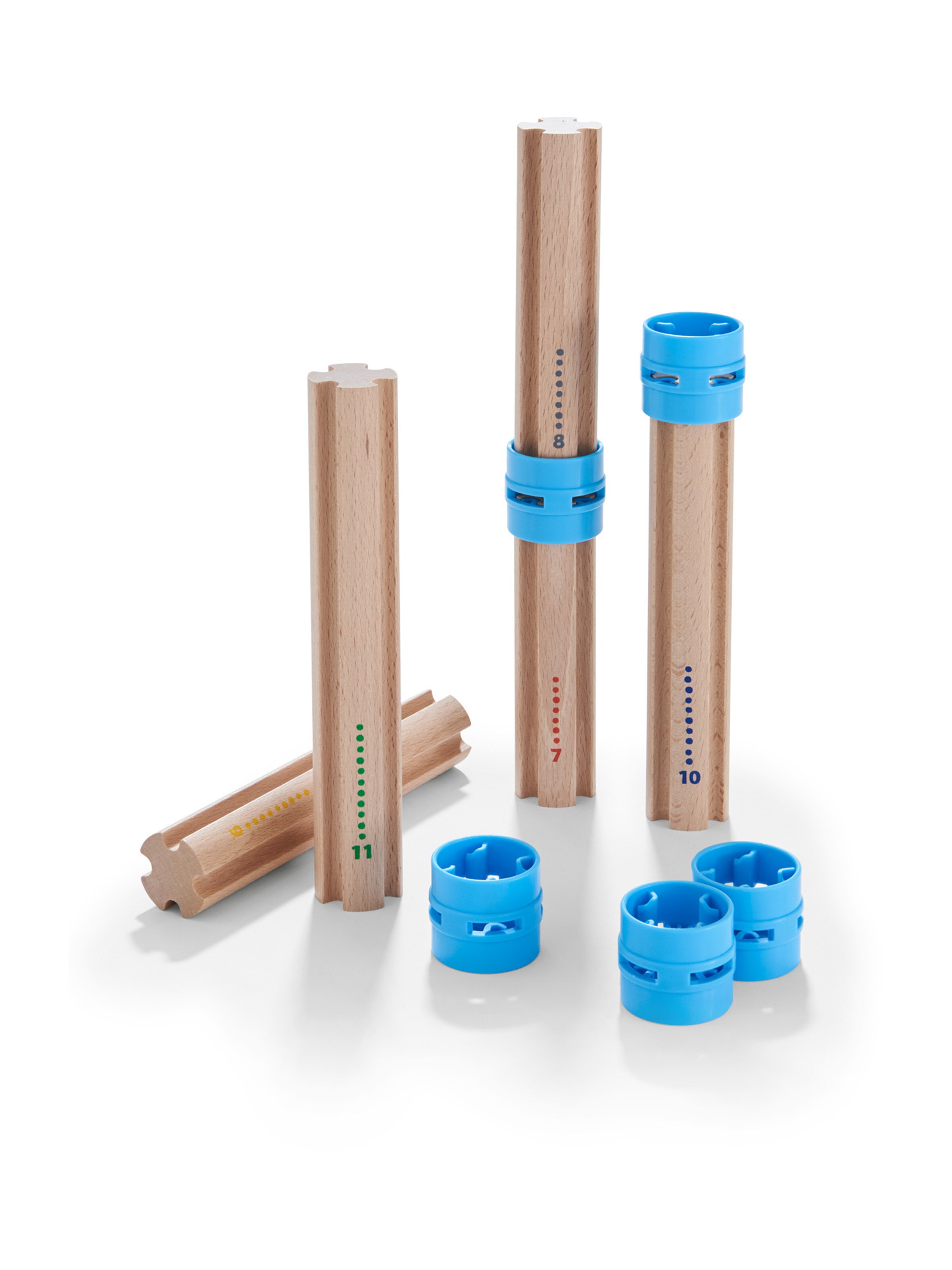 HABA Kugelbahn ' Kullerbü - Hohe Säulen' in Mischfarben: Vorderseite