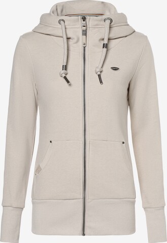 Ragwear Sweatjacke 'Neska' in Beige: predná strana