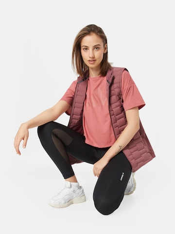 ADIDAS PERFORMANCE Functioneel shirt 'Icons 3 Bar' in Roze
