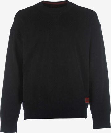 HUGO Sweater 'Sweator' in Blue: front