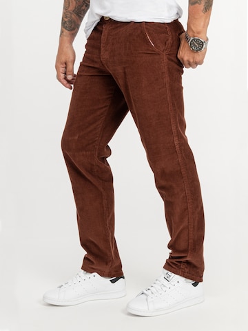 Rock Creek Loose fit Pants in Brown