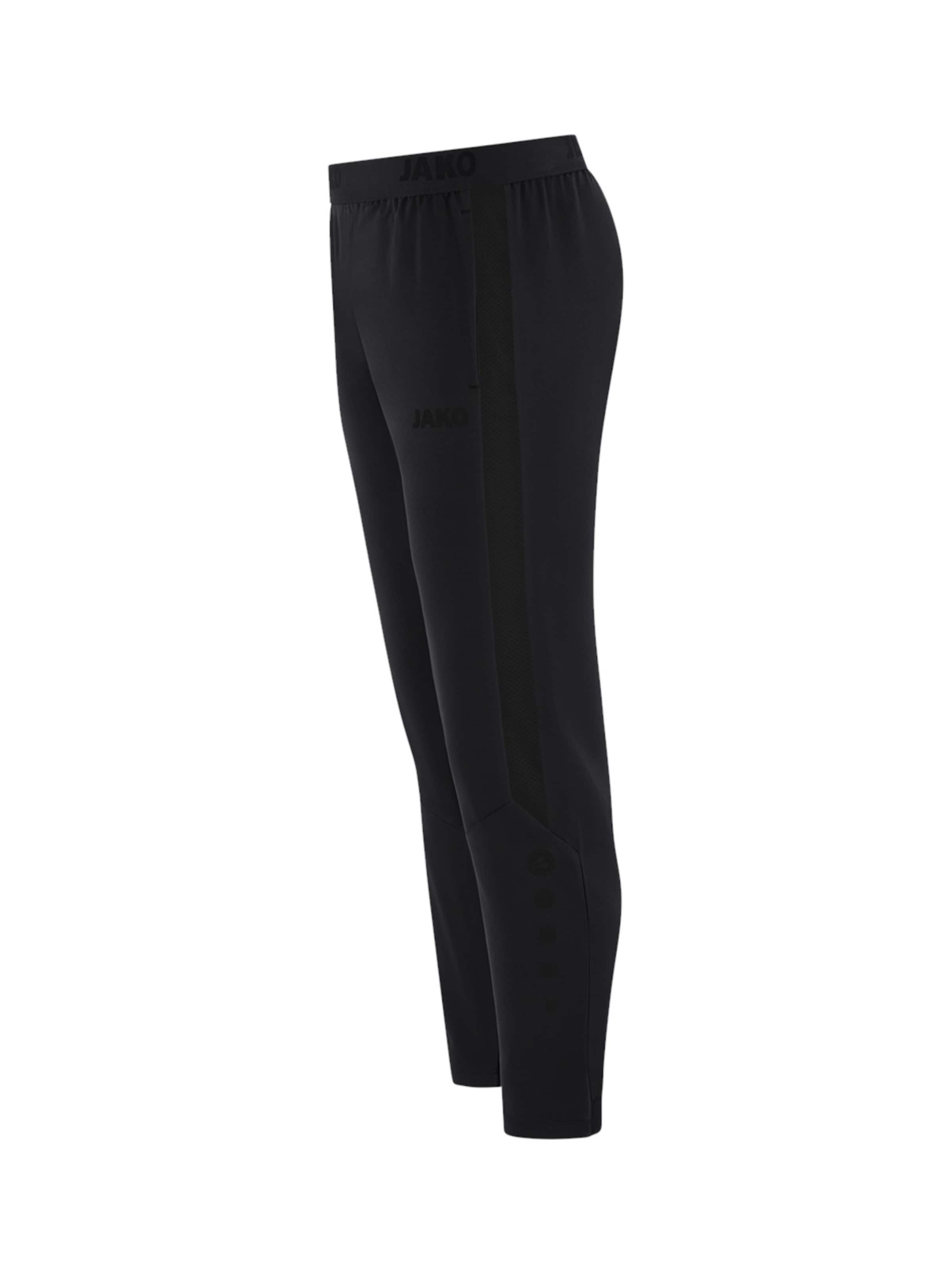 JAKO Tapered Workout Pants 'Power' in Black
