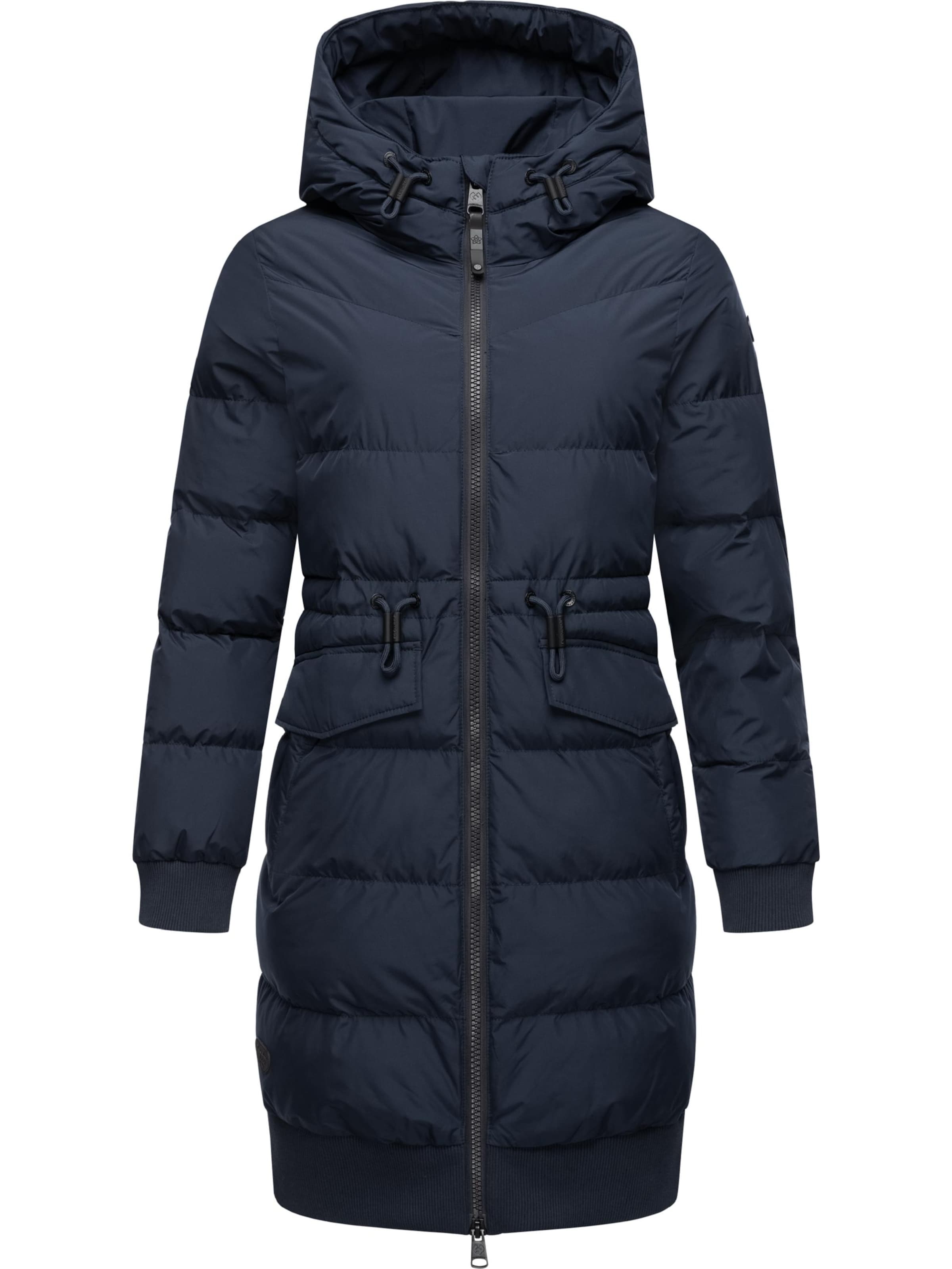 Ragwear Functionele mantel &#x27;Briosh&#x27; in Blauw: voorkant