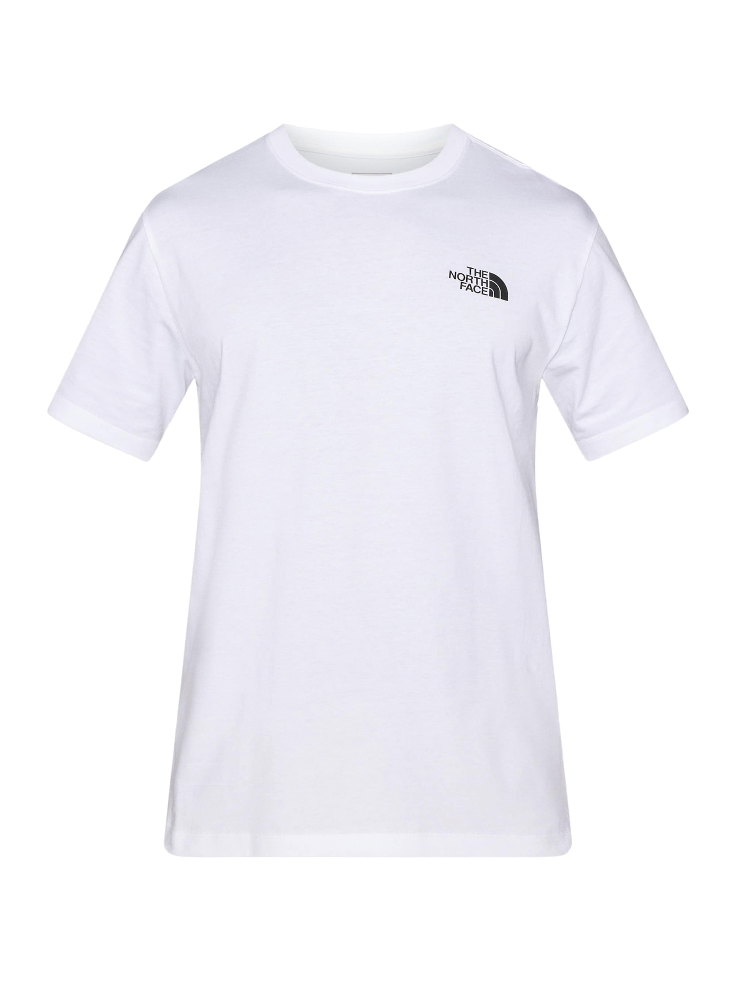 THE NORTH FACE Футболка 'Evolution Box Nse' в Белый: спереди