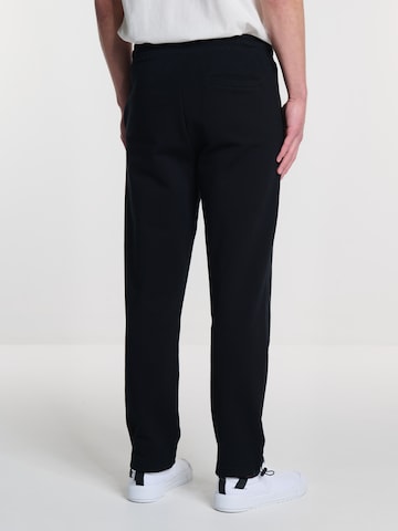BIG STAR Regular Chino Pants 'WIDER' in Black