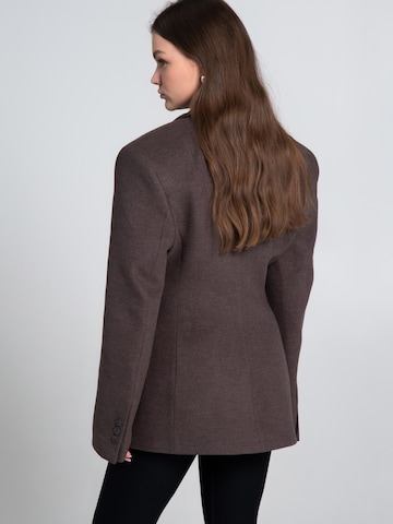 Estro Between-Seasons Coat '490-121708' in Brown
