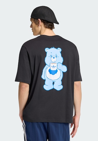 ADIDAS ORIGINALS - Camiseta 'Care Bear' en negro: frente