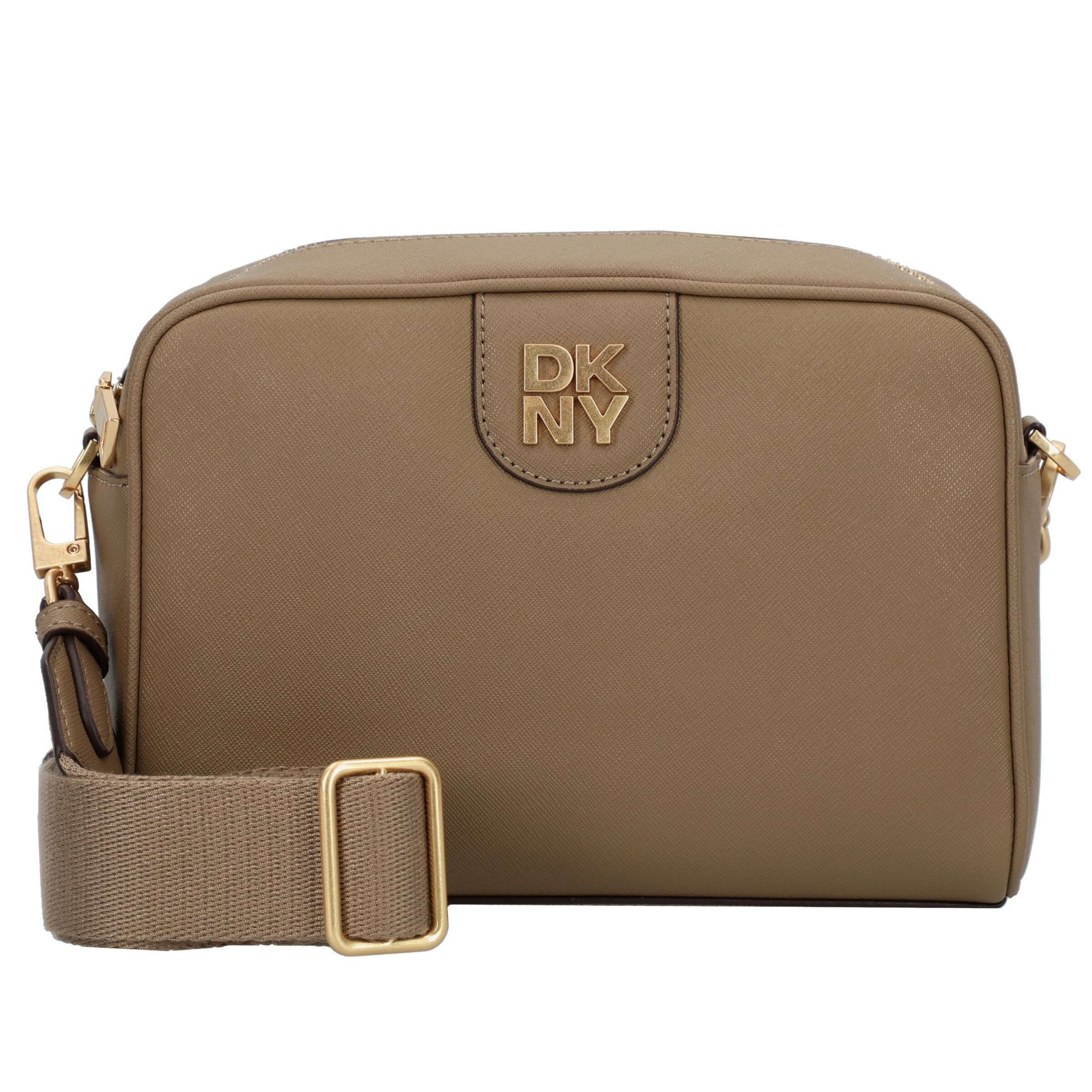 DKNY Crossbody Bag 'Carol' in Brown: front