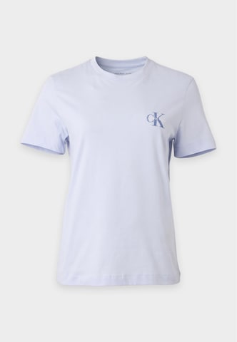 Calvin Klein Jeans Shirt in Lila: voorkant