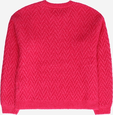 Vero Moda Girl Sweter 'Ella' w kolorze różowy