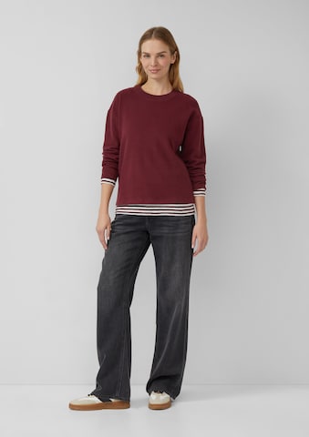 Sweat-shirt s.Oliver en rouge