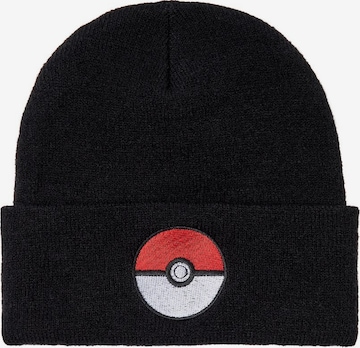 NAME IT Beanie in Black: front