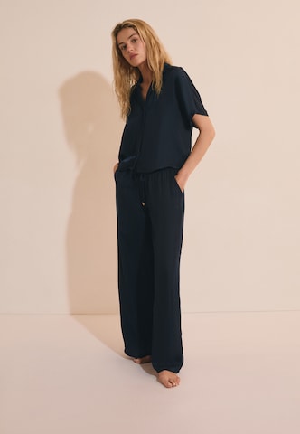 ETAM Pyjamabroek 'Cheeta' in Blauw