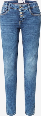 Sublevel Skinny Jeans in Blauw: voorkant