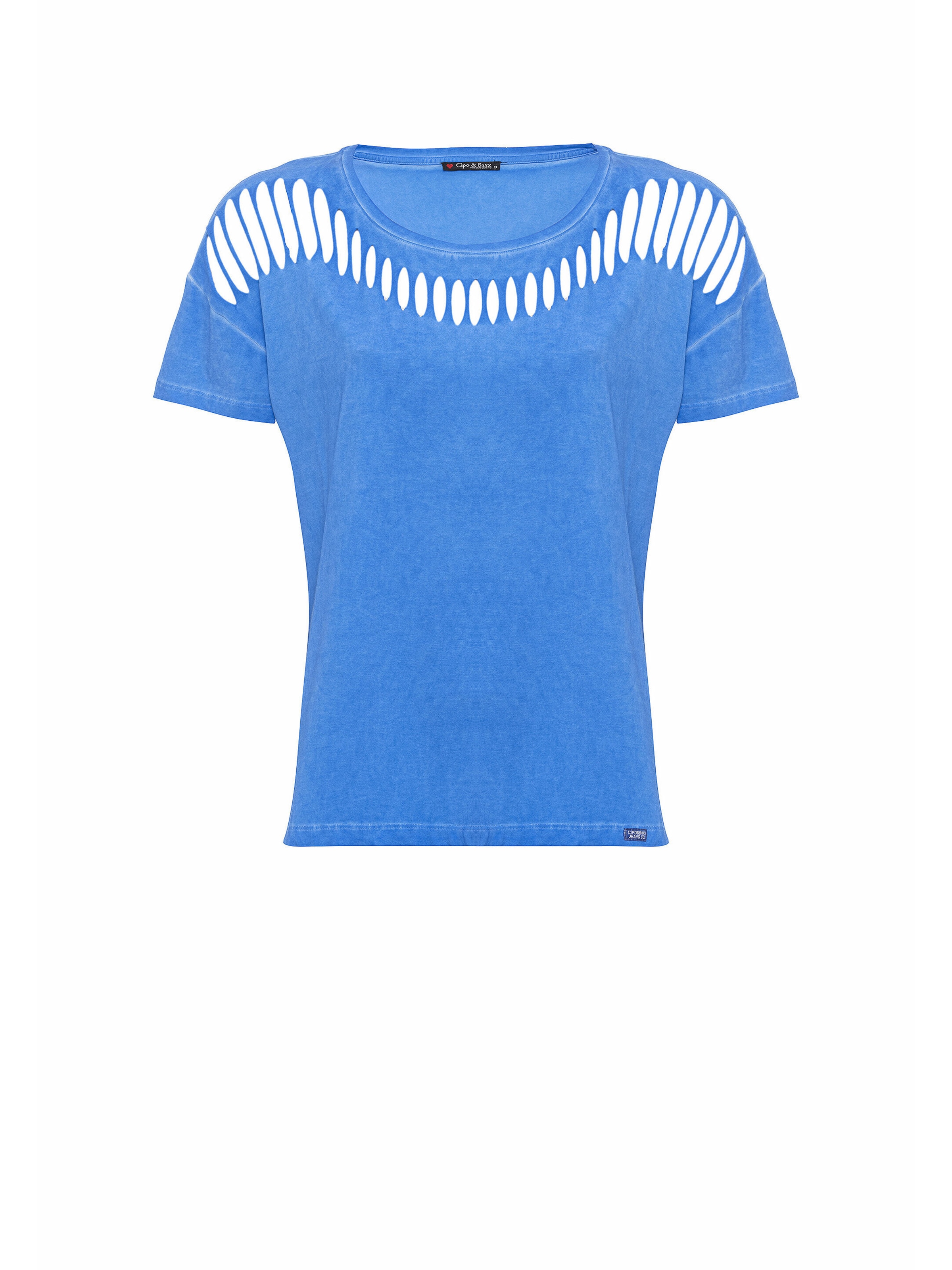 T-shirt 'WT388' CIPO & BAXX en bleu : devant