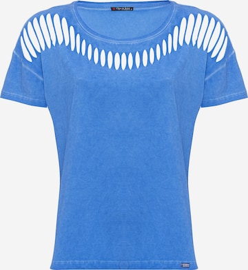 T-shirt 'WT388' CIPO & BAXX en bleu : devant
