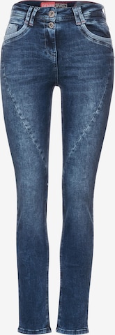 CECIL Slim fit Jeans 'Toronto' in Blue: front