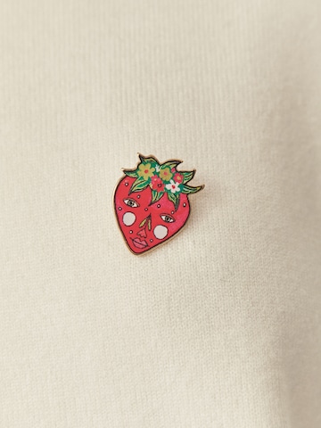 TATUUM Broška 'TRUDI' | rdeča barva