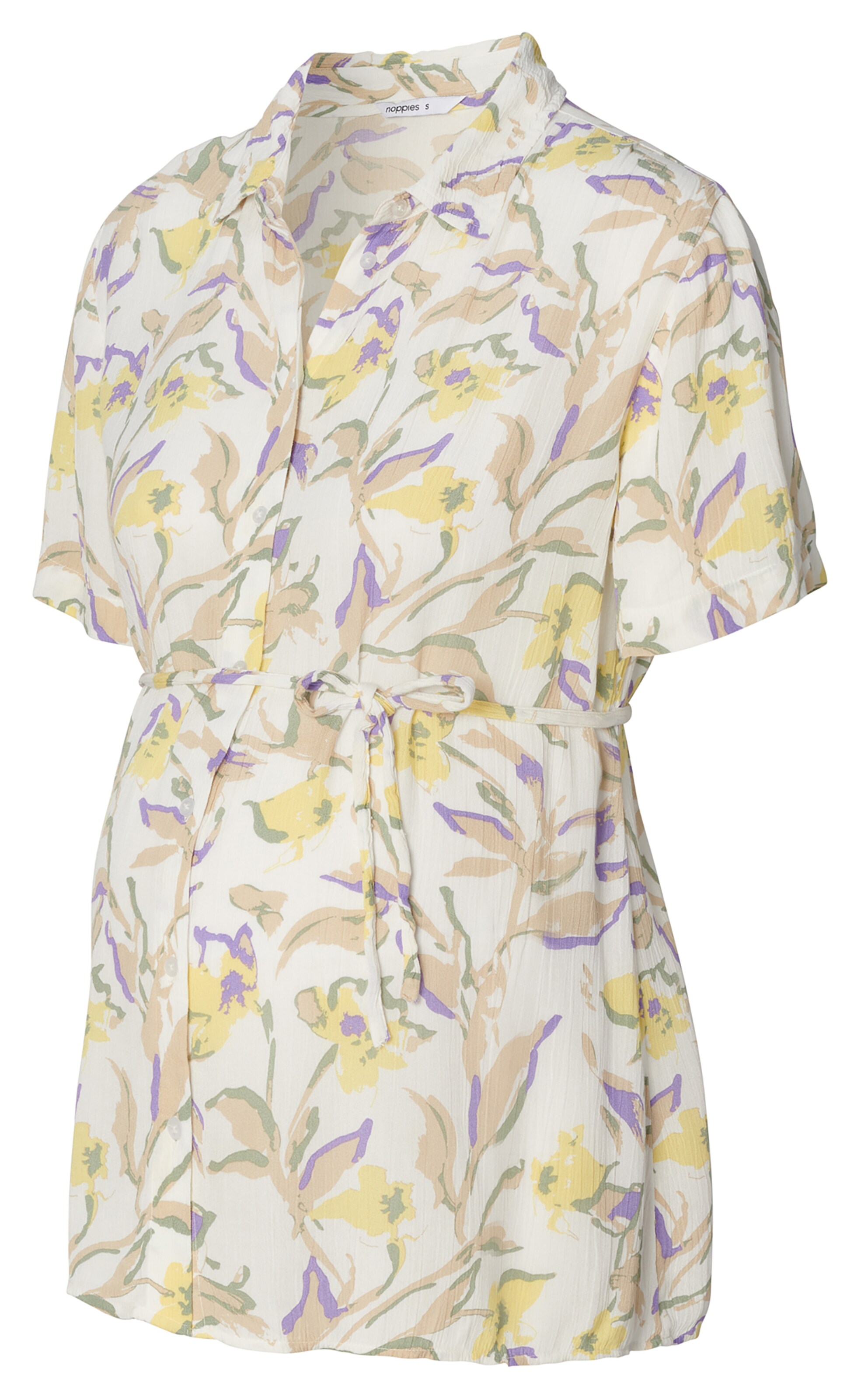 Noppies Blouse ' Morena ' in Beige: voorkant