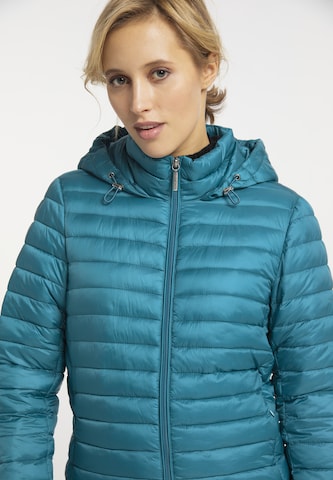 Usha Winter Coat in Blue