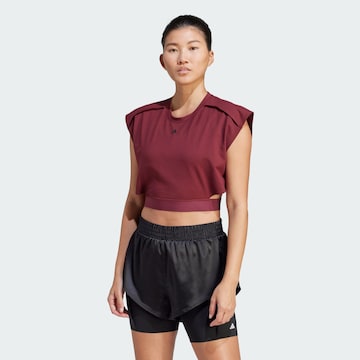 ADIDAS PERFORMANCE Sports Top 'Power' in Red