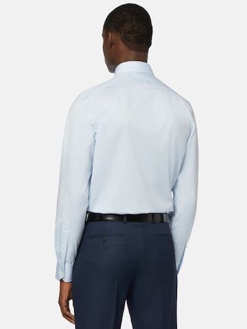 Boggi Milano Regular Fit Hemd in Blau