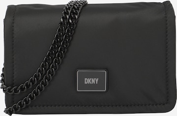 DKNY - Mala de ombro 'MAGNOLIA' em preto: frente