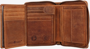 GREENBURRY Wallet 'Vintage 821A' in Brown