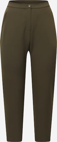Guido Maria Kretschmer Curvy Collection Pants 'Lisa' in Green: front