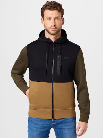 American Eagle Sweat jacket in Mixed colours: front